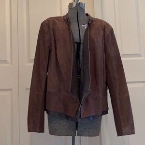 Suede and leather Jacket